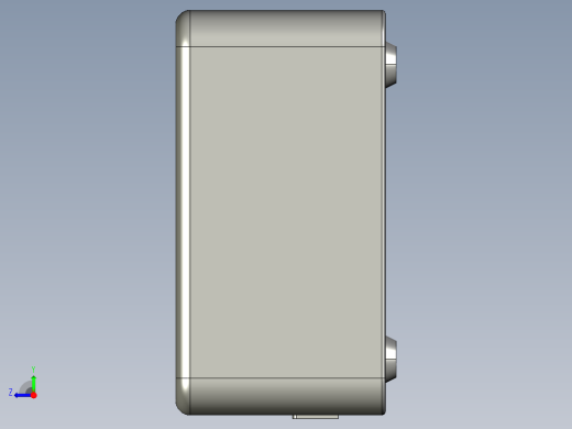 基恩士SJ-S020W_kc图纸模型右视缩略图
