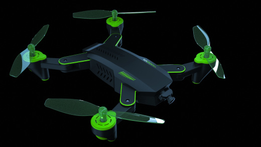 四轴四旋翼无人机造型缩略图