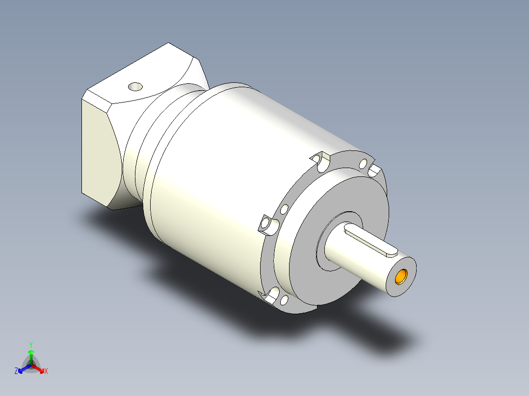 直齿PLE160-L3 22-110-145-M8.stp主视图