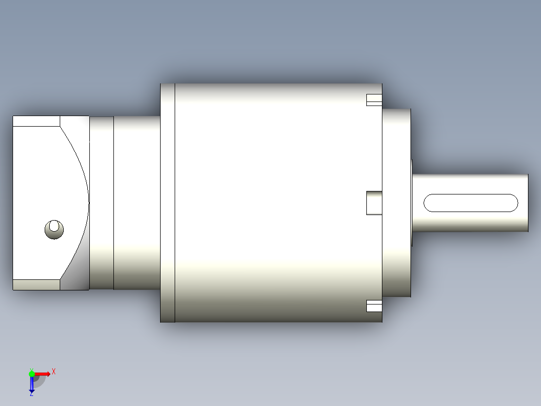 直齿PLE160-L3 22-110-145-M8.stp俯视图