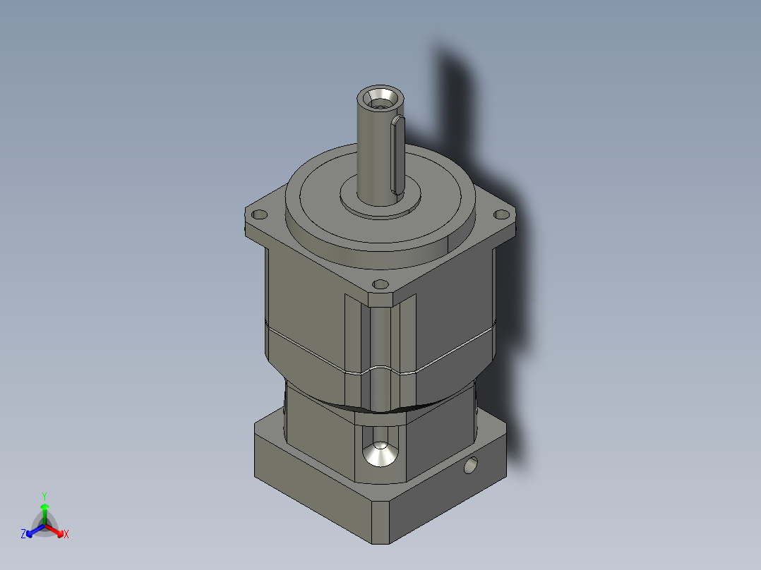 斜齿PGH142T-L2 24-110-145-M8 130WZ CZ32.STEP正等轴测图