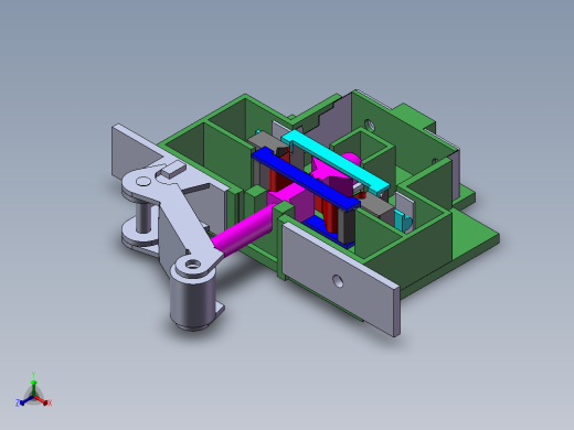微动开关 有仿真有视频有正等轴测缩略图