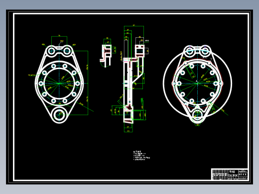 QC433-北汽京华客车鼓式制动系统的设计制动器汽车类设计[全套CAD和文档]