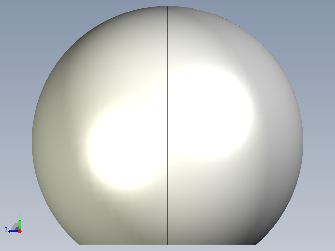 把手頭(鋁合金)ALB-3D多系列多零件图纸模型右视图