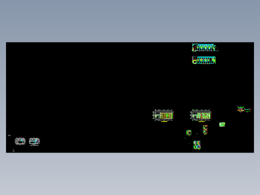某地二层商铺钢结构夹层和钢楼梯图纸施工图