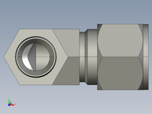 卡套式工业通用硬管接头12-8_cbu-s前视缩略图
