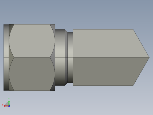 卡套式工业通用硬管接头12-8_cbu-s后视缩略图