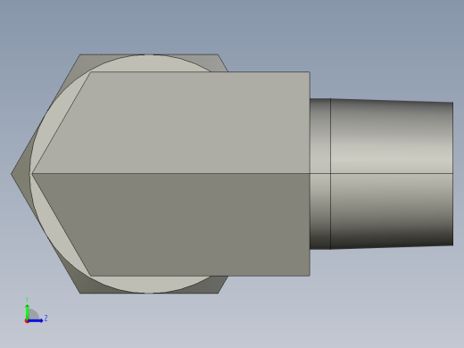 卡套式工业通用硬管接头12-8_cbu-s左视缩略图