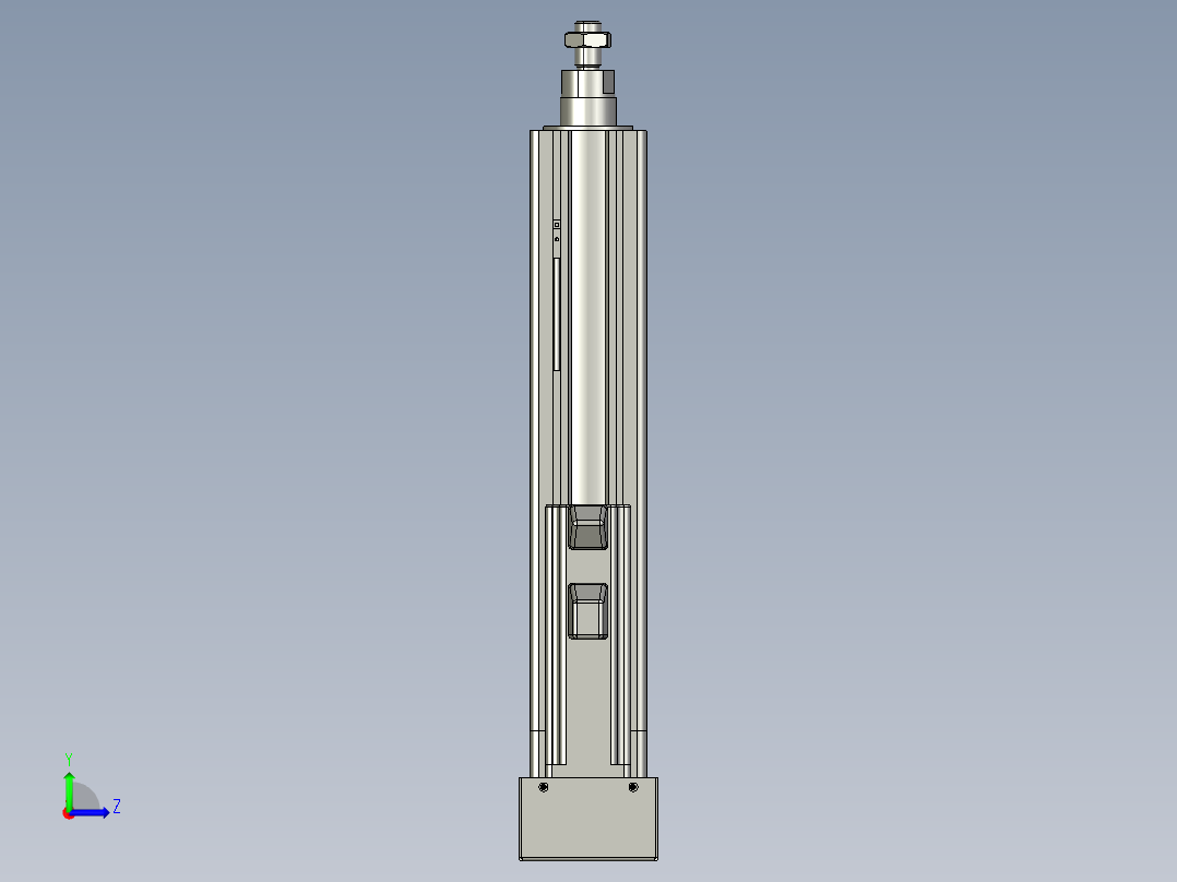 12VZ电动缸-VZ5-S150-BD左视图