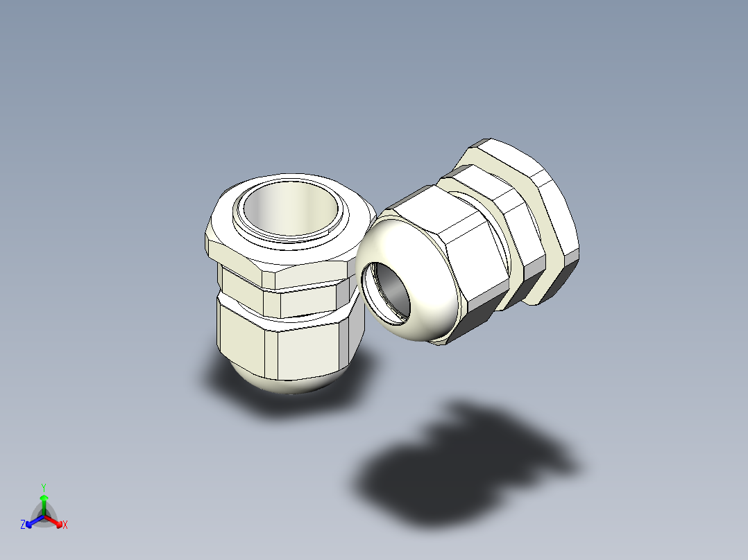 格兰头(11)正等轴测图