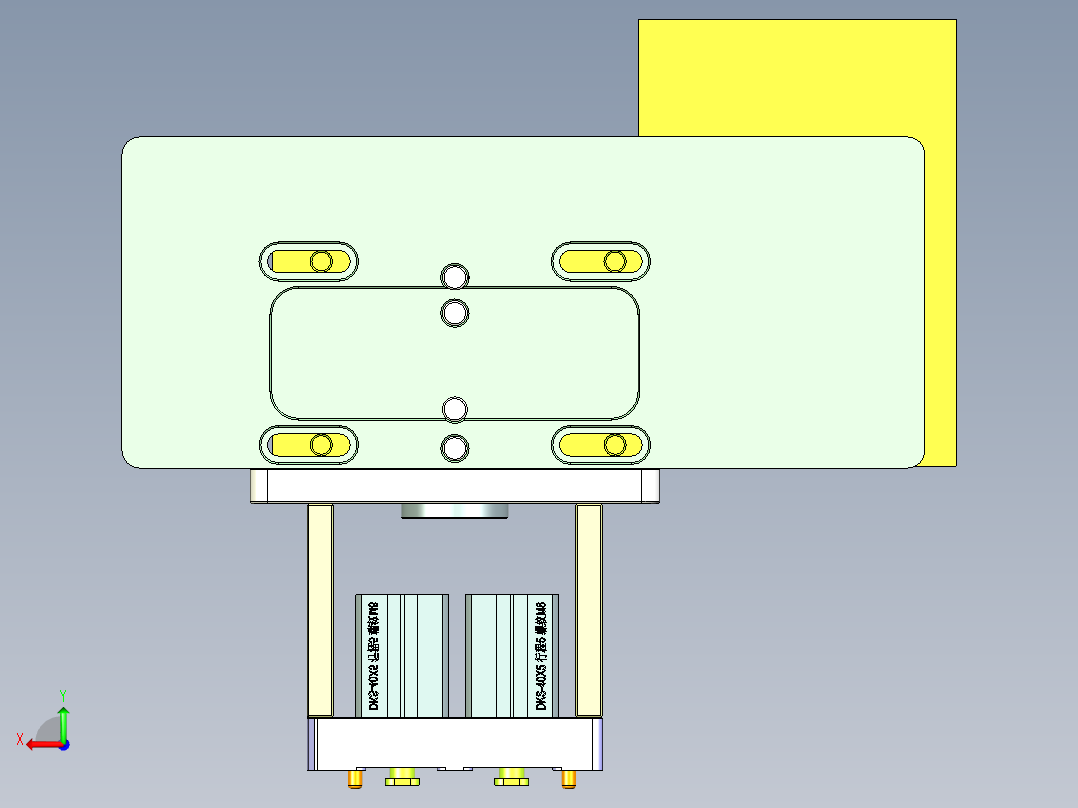 S1-CNC5笔记本CNC工装夹具三维模型-0313后视图