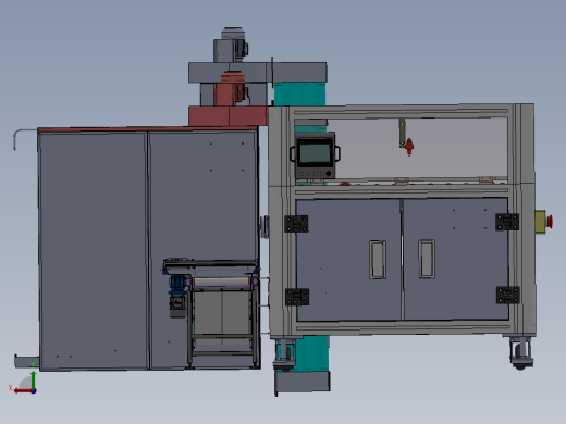 智能自动烘干产线设备sw17后视缩略图