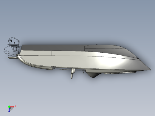 双人摩托艇俯视缩略图
