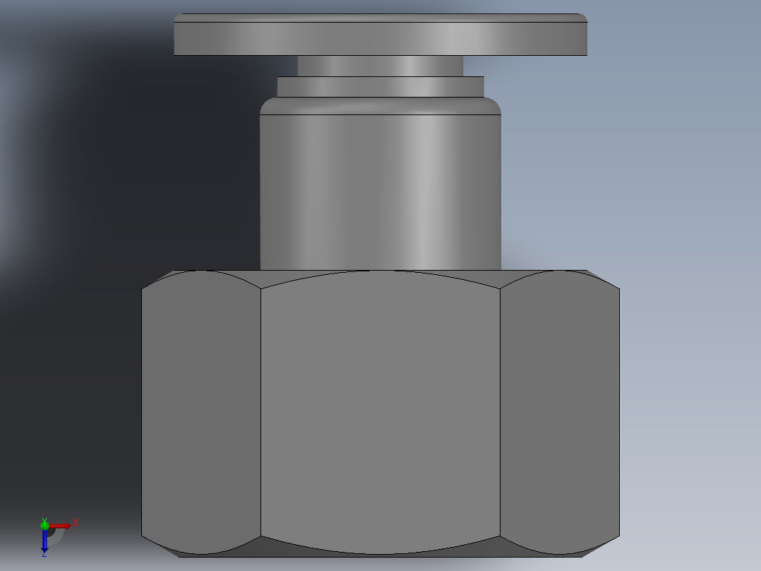 气动元件APCF8_04俯视图