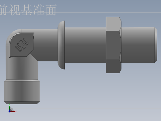 直角过板接头、6D9-14LN
