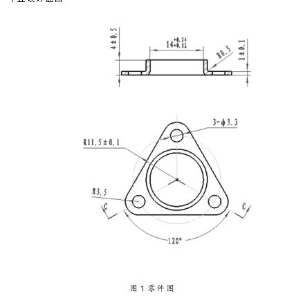 法兰盘的冲压模具设计与工艺含9张CAD图缩略图