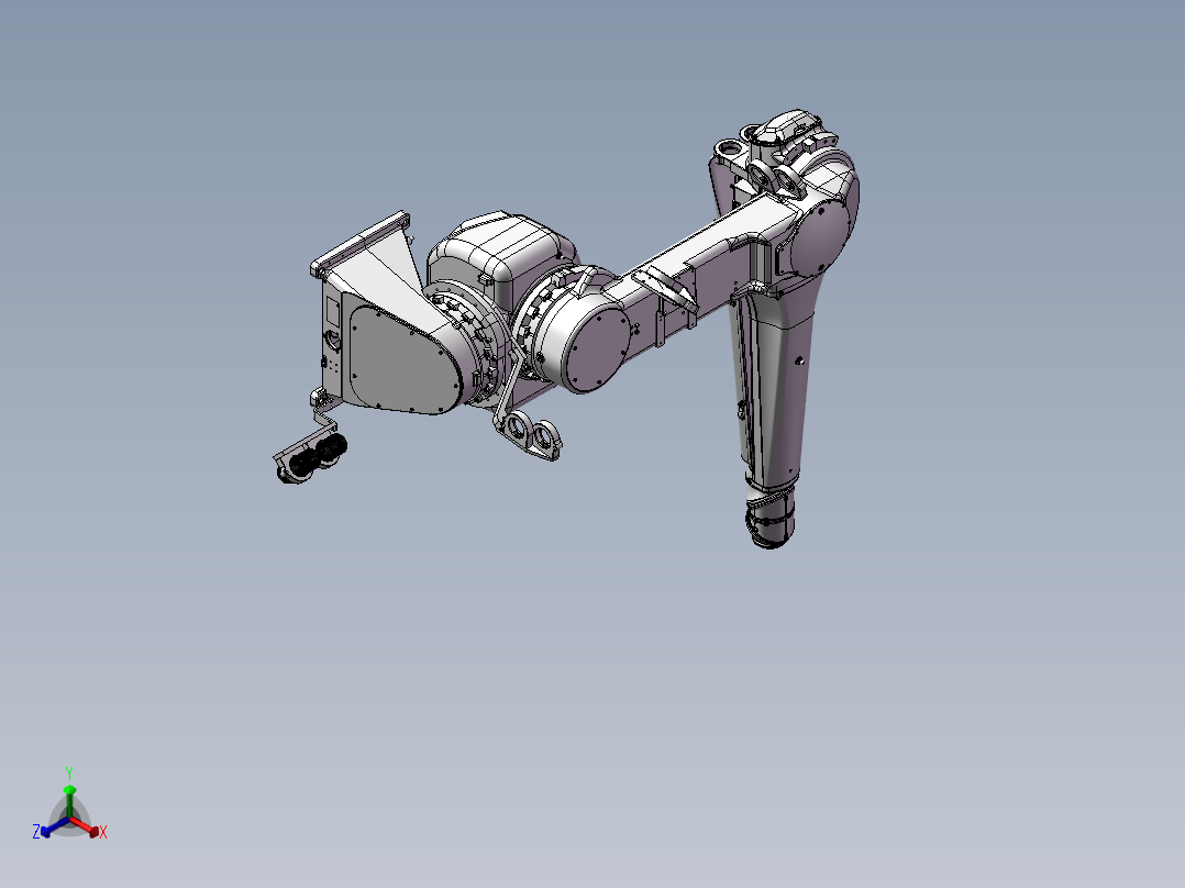 ABB_IRB_5500-22正等轴测图