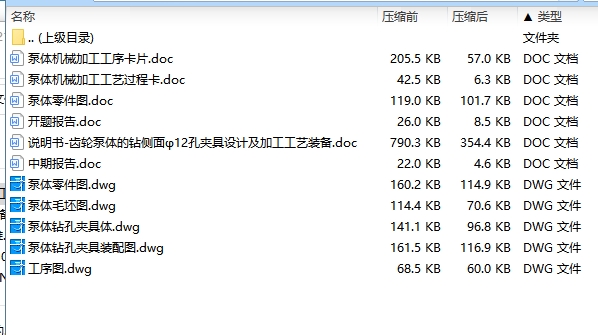 齿轮泵体的钻侧面φ12孔夹具设计及加工工艺装备含4张CAD图