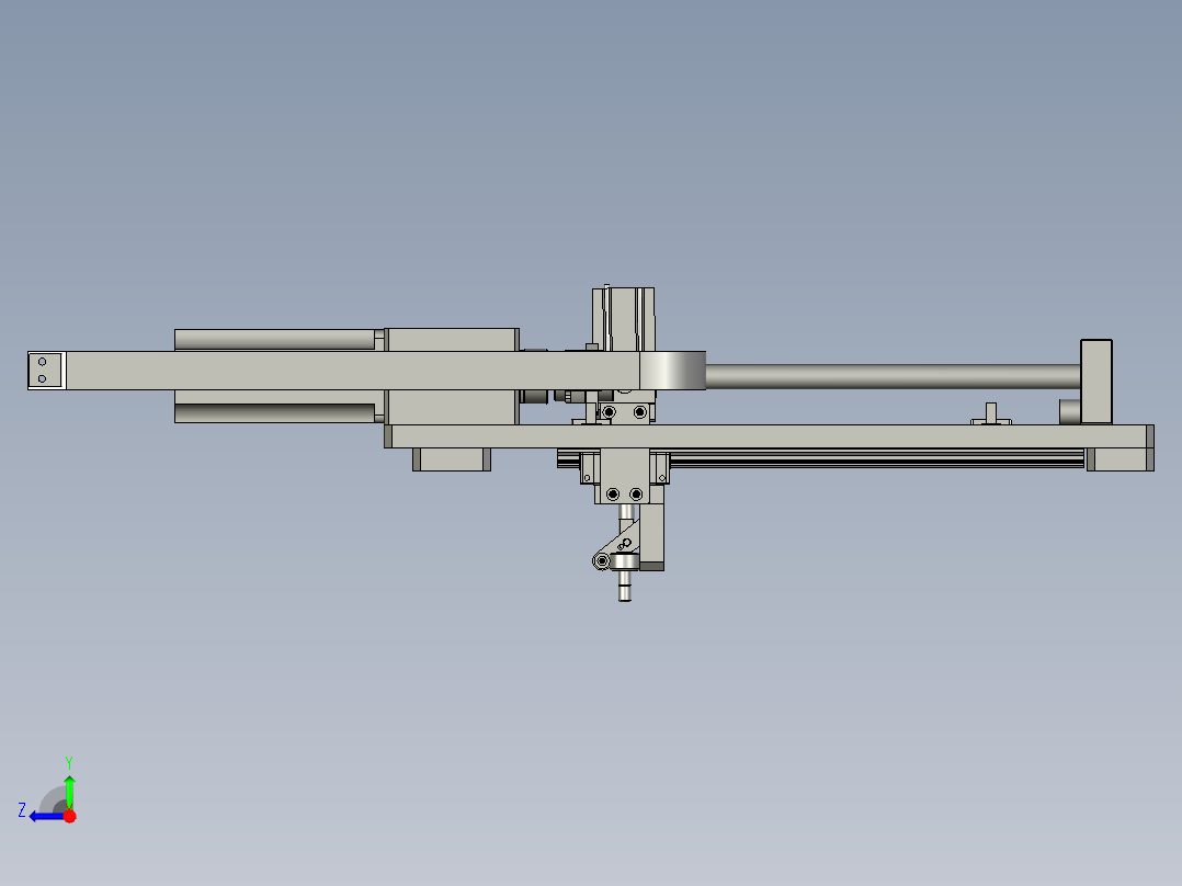 YWP200K4-02-05-00拔针组件右视图