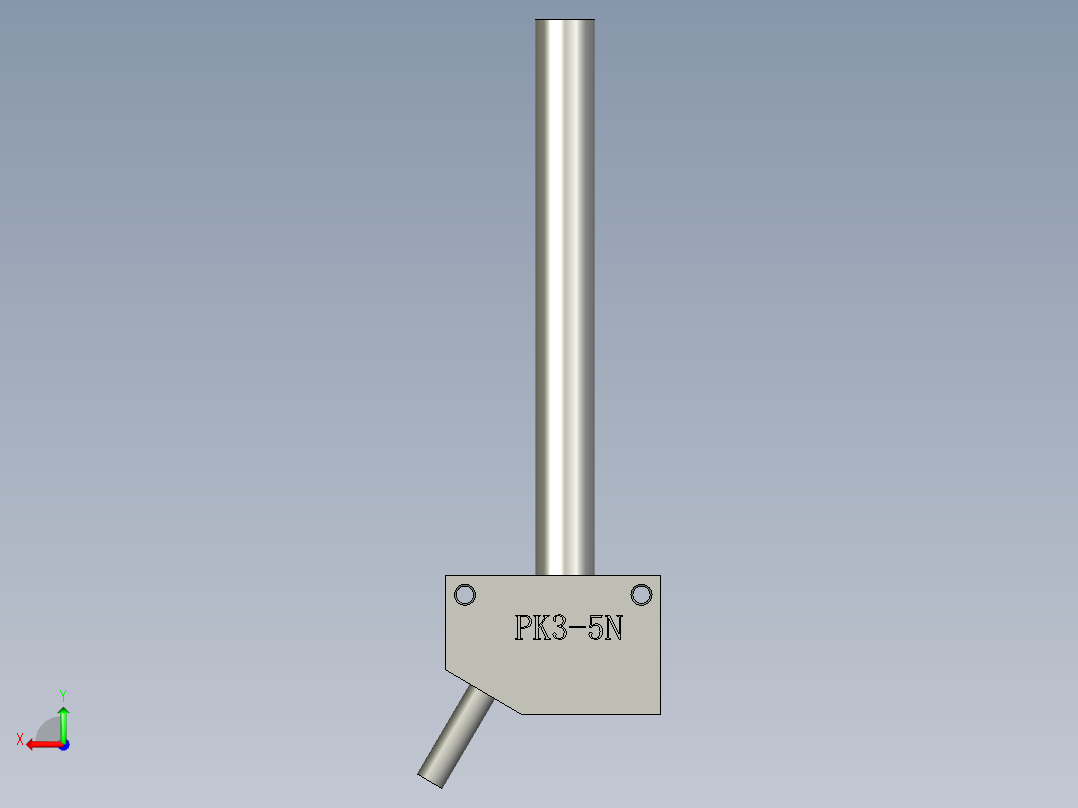 5光电开关PK3-5N(对照后视图