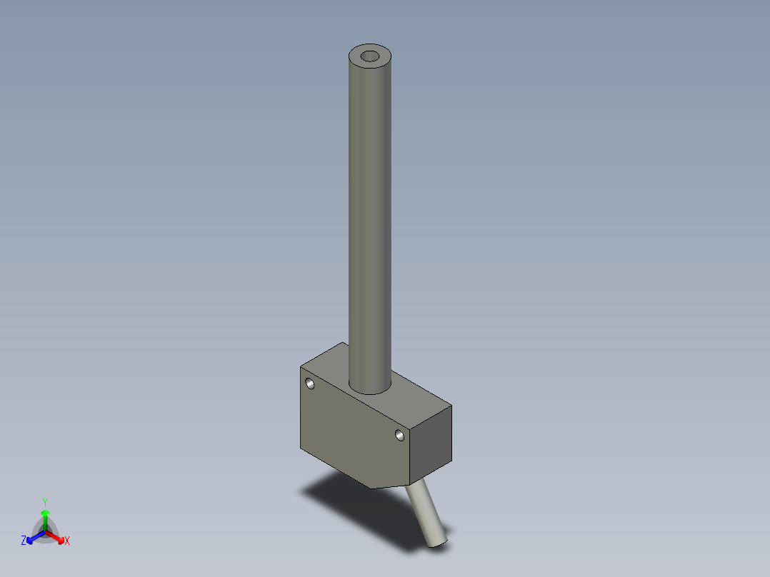 5光电开关PK3-5N(对照正等轴测图