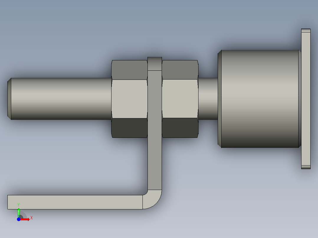 AAA211901门吸装配03前视图