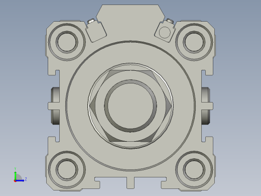 ACQ32x75SBCB气缸ZB左视缩略图