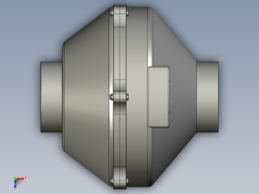 管道风机GKE100L-副本俯视缩略图