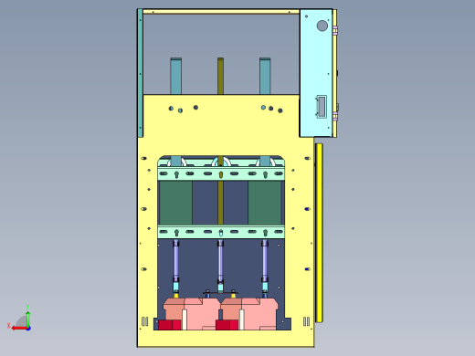 配电所高压电能计量柜后视缩略图