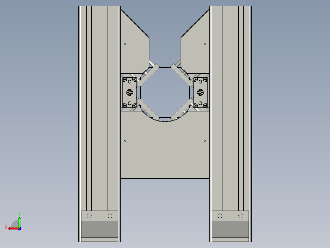 皮筋张开-A后视图