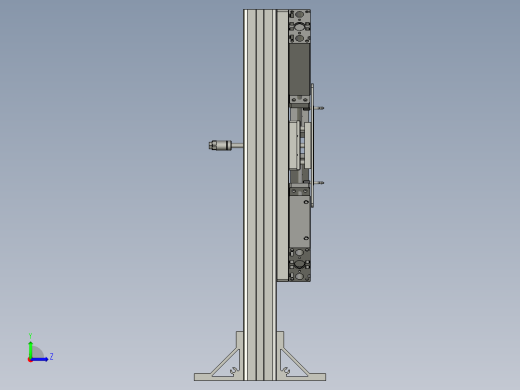 皮筋张开-A左视缩略图