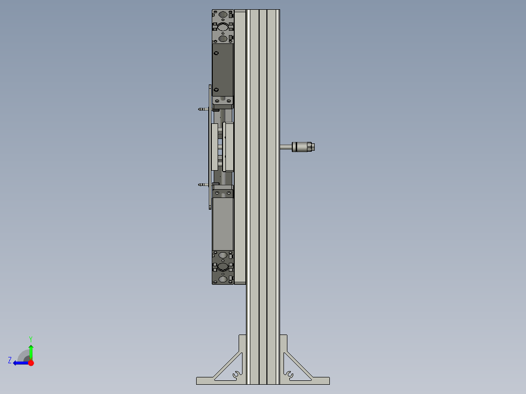 皮筋张开-A右视图