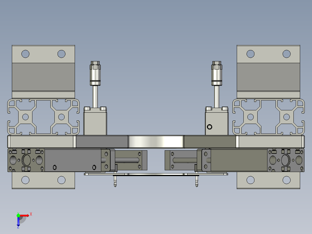 皮筋张开-A俯视图