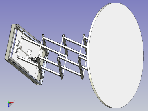 电动升降平台模型俯视缩略图