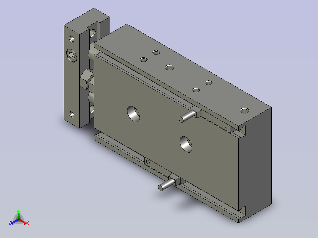 CXSM20-40-Y69AL正等轴测图