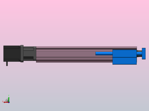 MTC32电动缸-直接安装-57步进-导杆[MTC32-250-P10-D-S57-S2-P-R]后视缩略图
