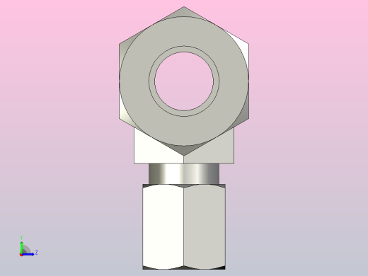 EO管接头三通异径管TR12 06 12ZL71.stp左视缩略图