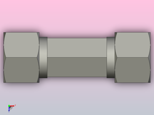 EO管接头三通异径管TR12 06 12ZL71.stp俯视缩略图