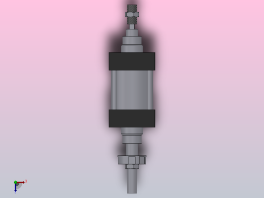 SIJ双轴复动行程可调型气缸SIJ80×500-S-CS1U1俯视缩略图