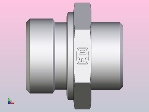公螺柱连接器GE22LR1CFX前视缩略图