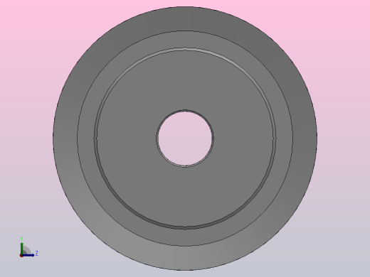 圆孔标准型圆弧形齿同步带轮2GT型_S2GTHC-38-4-dc6-A左视缩略图