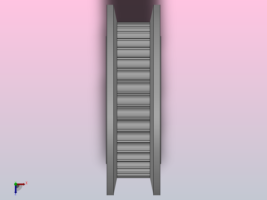 圆孔标准型圆弧形齿同步带轮2GT型_S2GTHC-38-4-dc6-A俯视图