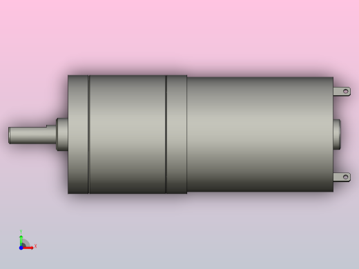 25 ga 370 -6v-35转 分钟-171-1-齿轮电机前视缩略图
