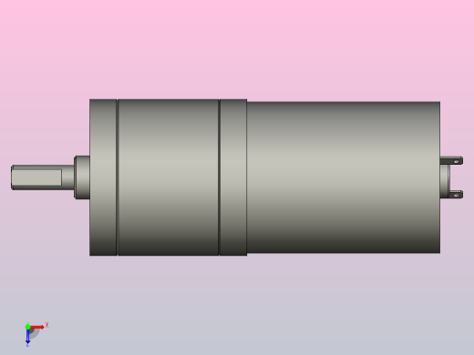 25 ga 370 -6v-35转 分钟-171-1-齿轮电机俯视缩略图