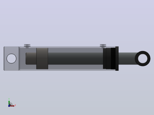 多个液压缸多组配置SolidWorks用户前视缩略图