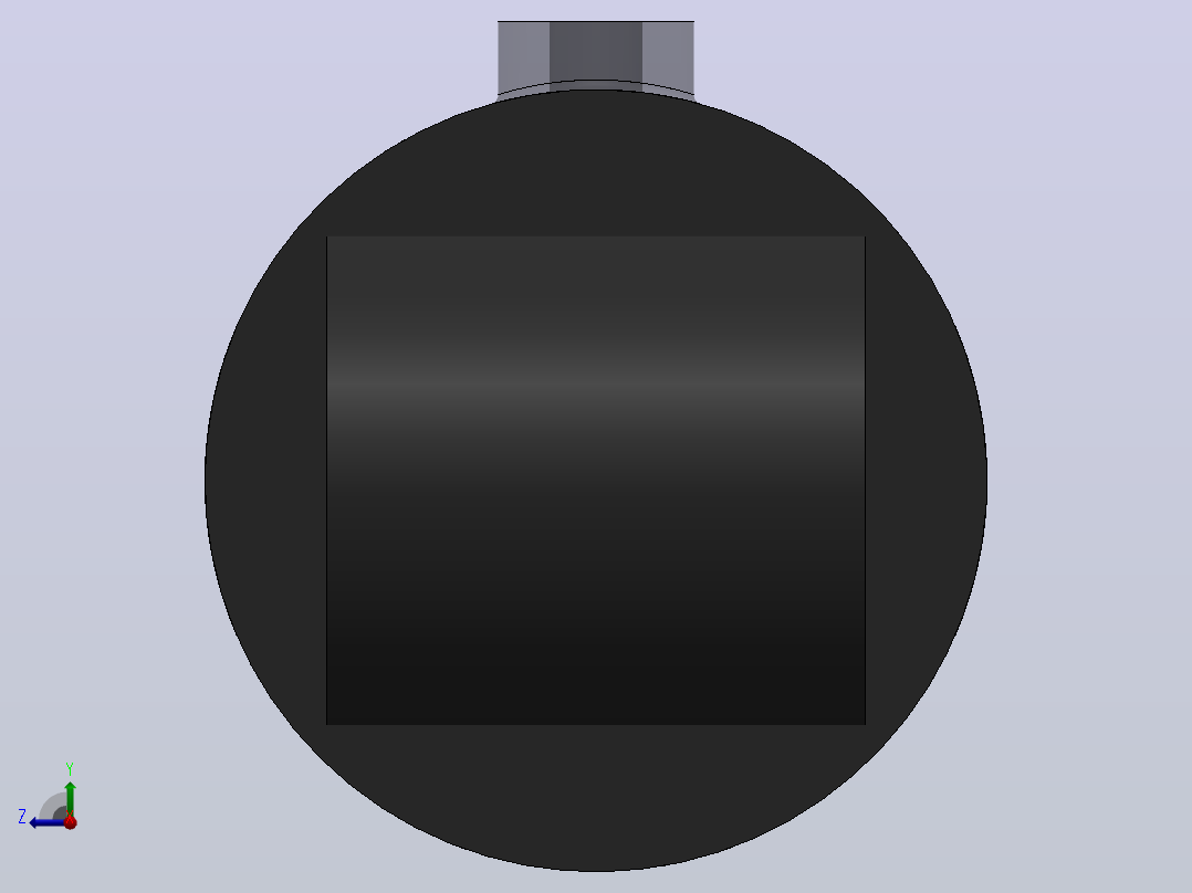 多个液压缸多组配置SolidWorks用户右视图