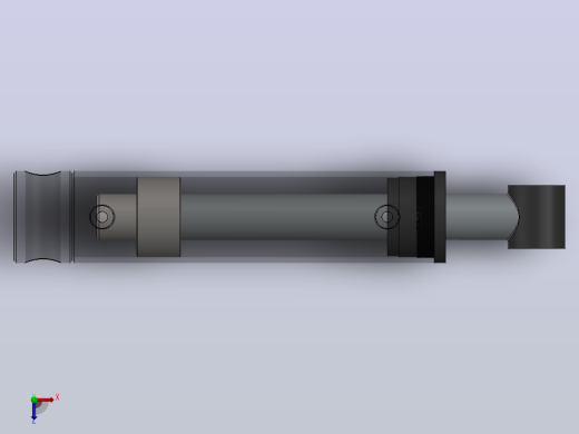 多个液压缸多组配置SolidWorks用户俯视缩略图