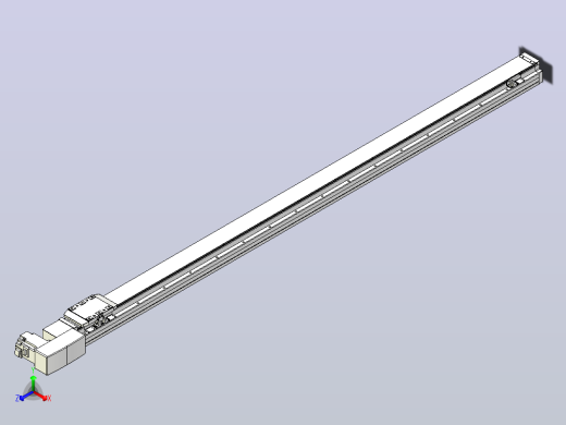 机器人皮带驱动直线轴TPA-GCB-80-P60-L1550-QR-M20-N3