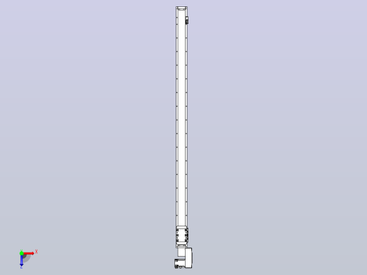 机器人皮带驱动直线轴TPA-GCB-80-P60-L1550-QR-M20-N3俯视缩略图