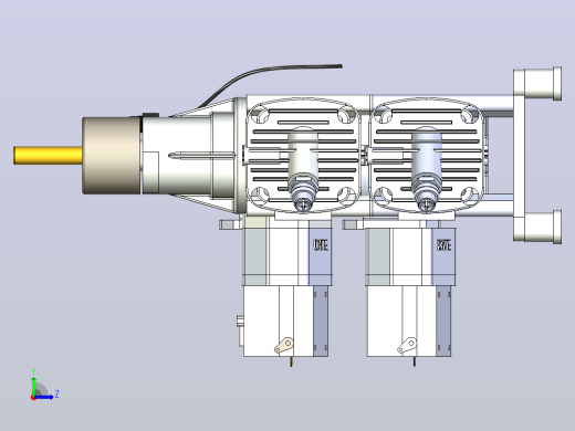 四缸二冲程活塞发动机dle-120-t4-120cc-1.snapshot.1左视缩略图